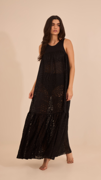 VESTIDO LETICIA PRETO LONGO