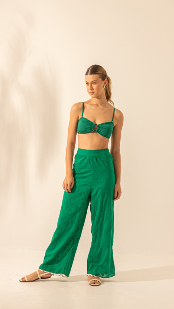 CALÇA NARA VERDE JADE