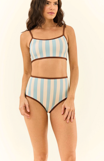 CALCINHA BRENDA LISTRA AZUL