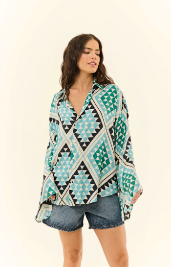 CAMISA LEILA BLUE ESSENCE