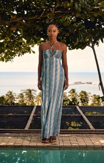 VESTIDO KARINA TELA GALAXIA