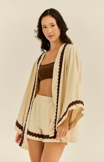 PONCHO MARI BEGE AVIAMENTO