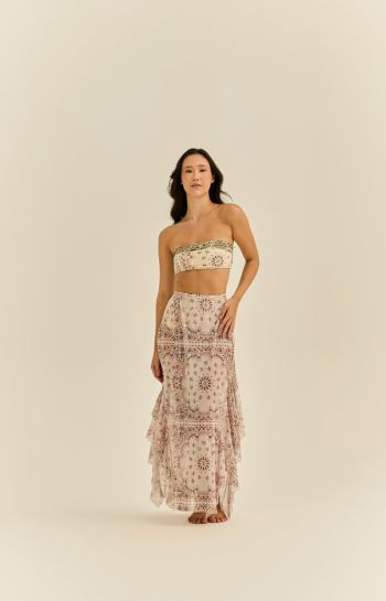 SAIA BEATRIZ TULE PAISLEY